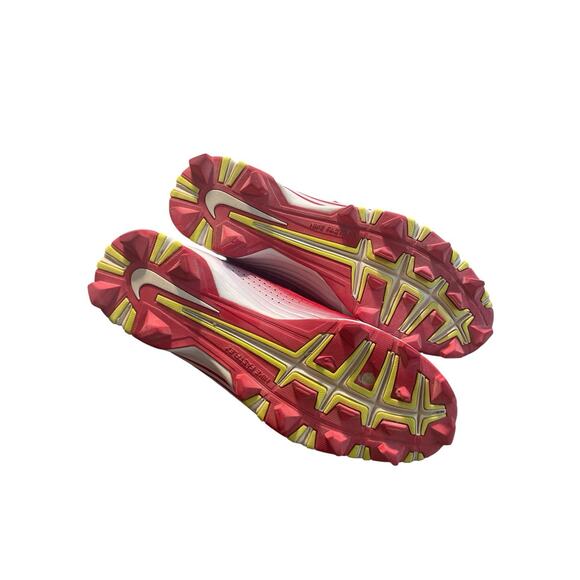 NIKE Vapor Keystone 2 Low Stealth Baseball Cleats Size 11.5 Red - Picture 4 of 5